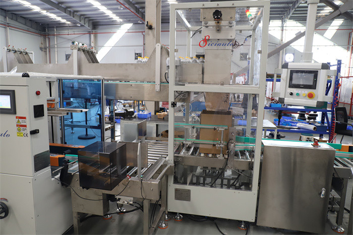 mais recente caso da empresa sobre Garrafa -Alimentos - Máquina Empacotadora - Linha Empacotadora - Solução Drop Load para garrafa de 1L -SICIAUTO